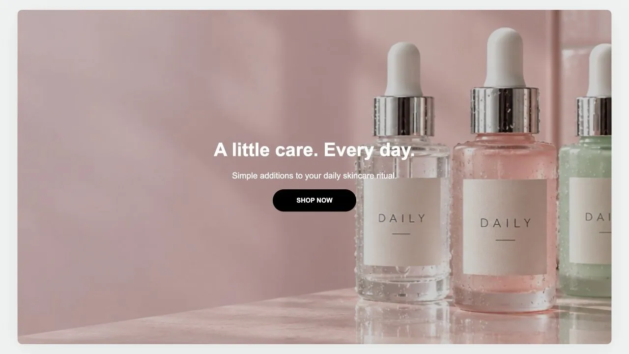 Preview of the Discover the Difference Shopify section