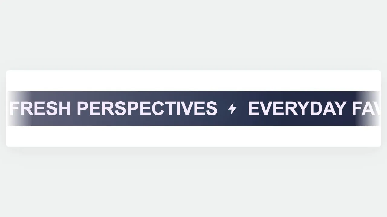 Preview of the Marquee 2 Shopify section