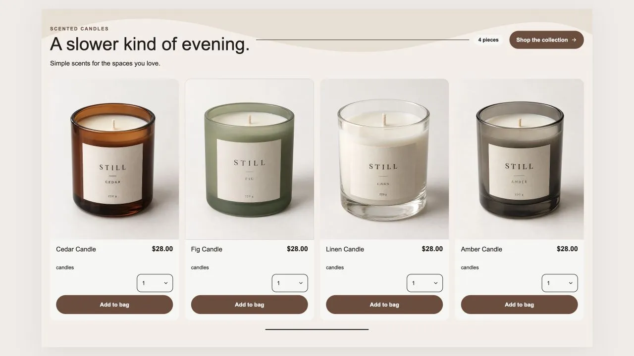 Preview of the Product Slider 9 Shopify section